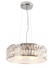 Lampa wisząca żyrandol P0238 Diamante oprawa wisząca nowoczesna chromowa Maxlight