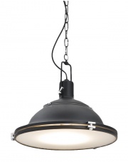 Lampa wisząca Nautilius L 10269106 oprawa wisząca czarna Kaspa 