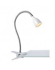 Lampa biurkowa Tulip LED 106091 oprawa z klipsem biała Markslojd