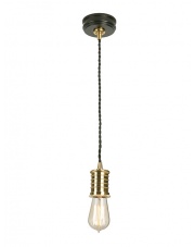 Lampa wisząca Douille DOUILLE/P BPB oprawa wisząca polerowany brąz Elstead Lighting
