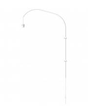Ramię do kinkietu Willow single 04110 UMAGE nowoczesne białe ramię do lamp ściennych