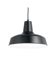Lampa wisząca Moby 093659 Ideal Lux designerska czarna oprawa wisząca
