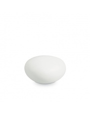 Lampa stojąca Sasso 161761 Ideal Lux nowoczesna biała oprawa zewnętrzna