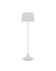 Lampa podłogowa London Bianco 110233 Ideal Lux biała oprawa stojąca w stylu nowoczesnym