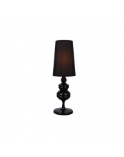 Lampa stołowa Baroco AZ2162 AZzardo czarna elegancka oprawa stołowa