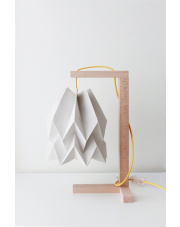 Lampa stołowa Plain Light Grey Orikomi papierowa oprawa stołowa w stylu design