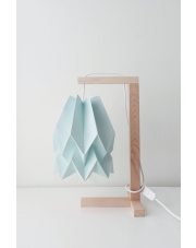 Lampa stołowa Plain Mint Blue Orikomi papierowa oprawa stołowa w stylu design