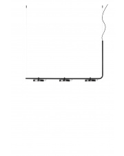 Lampa wisząca Aro T-3541-W Estiluz nowoczesna minimalistyczna oprawa wisząca