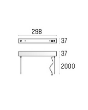 Zawieszenie 9.2135 do lamp Fraam Up/Down G2 x.3 Labra