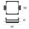 Rama montażowa 4.1805 do lampy wpuszczanej Multiva Evo Trimless Inset 115.1 Labra