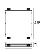 Rama montażowa 4.2104 do lampy wpuszczanej Solid Area 4.0 WP Labra