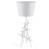 OUTLET Lampa stołowa Glenn 7222102 SPOTLight biała stylowa oprawa stołowa