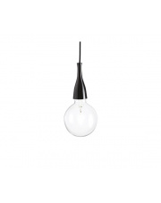 Lampa Wisząca Minimal SP1 009407 Ideal Lux nowoczesna oprawa w kolorze czarnym