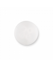 Plafon Simply PL4 007991 Ideal Lux biała okrągła oprawa w minimalistycznym stylu