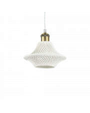 Lampa wisząca Lugano SP1 D23 206806 Ideal Lux nowoczesna oprawa w kolorze białym