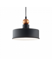 Lampa wisząca Triade-2 SP1 221489 Ideal Lux czarno-złota pojedyncza oprawa wisząca