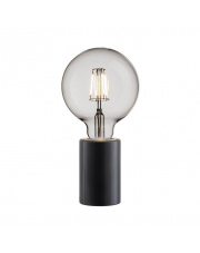 Lampa stołowa Siv 45875003 Nordlux minimalistyczna czarna marmurowa oprawa stołowa