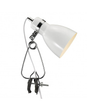 Lampa z klipsem Cyclone 73072001 Nordlux nowoczesna biała oprawa biurkowa