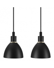Lampa wisząca Ray 2-Kit 63233003 Nordlux nowoczesna oprawa w kolorze czarnym