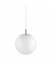 Lampa wisząca Alur S 10721103 KASPA biała oprawa w kształcie kuli