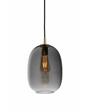 Lampa wisząca Onyx 10891108 KASPA dymiona pojedyncza oprawa w nowoczesnym stylu