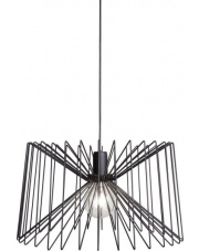 Lampa wisząca NESS 6768 Nowodvorski Lighting czarna oprawa w nowoczesnym stylu