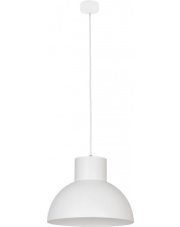 Lampa wisząca WORKS 6612 Nowodvorski Lighting nowoczesna półokrągła oprawa w kolorze białym
