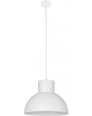 Lampa wisząca WORKS 6612 Nowodvorski Lighting nowoczesna półokrągła oprawa w kolorze białym