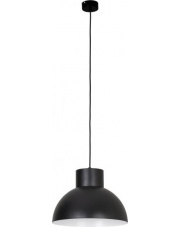 Lampa wisząca WORKS 6613 Nowodvorski Lighting nowoczesna półokrągła oprawa w kolorze czarnym