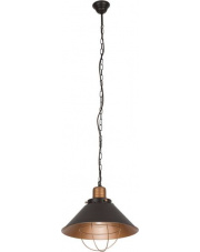 Lampa wisząca GARRET 6443 Nowodvorski Lighting stalowa oprawa w kolorze czekolady