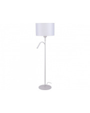 Lampa podłogowa HOTEL PLUS 9074 Nowodvorski Lighting podwójna biała oprawa w nowoczesnym stylu