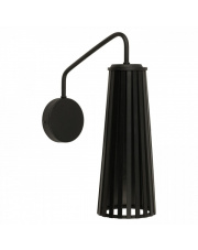 Kinkiet DOVER 9266 Nowodvorski Lighting pojedyncza czarna oprawa w dekoracyjnym stylu