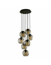 Lampa wisząca VETRO 9131 Nowodvorski Lighting czarna dekoracyjna oprawa w nowoczesnym stylu