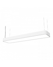 Lampa wisząca SOFT LED 7545 93,5x20 Nowodvorski Lighting podłużna biała oprawa w nowoczesnym stylu