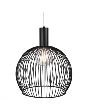 Lampa wisząca Aver 40 84253003 Nordlux czarna oprawa w stylu design