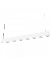 Lampa wisząca SOFT LED 7537 125x6 Nowodvorski Lighting nowoczesna podłużna oprawa w kolorze białym