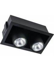 Oprawa wpuszczana EYE MOD 8940 Nowodvorski Lighting podwójny ruchomy reflektor w kolorze czarnym