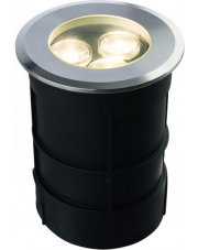 Oprawa najazdowa PICCO LED L 9104 Nowodvorski Lighting okrągła oprawa w kolorze srebrnym