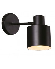 Kinkiet BLACK W0188 MAXlight czarna oprawa ścienna w nowoczesnym stylu