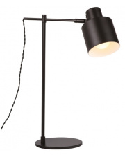 Lampa biurkowa BLACK T0025 MAXlight czarna oprawa w nowoczesnym stylu