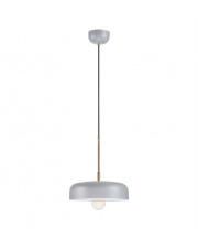 Lampa wisząca Caen 107924 Markslojd szara minimalistyczna oprawa sufitowa