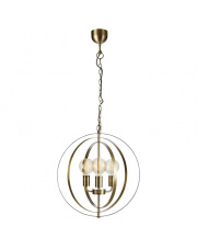 Lampa wisząca Orbit 107941 Markslojd mosiężna oprawa sufitowa w klasycznym stylu