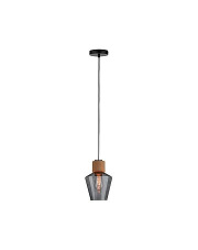 Lampa wisząca Edla 79740 Paulmann nowoczesna oprawa z przydymionym szkłem