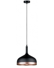 Lampa wisząca Embla 79629 Paulmann czarno-miedziana oprawa w nowoczesnym stylu