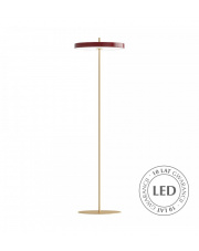 Lampa podłogowa Asteria Floor Ruby Red 02341 UMAGE nowoczesna designerska oprawa stojąca