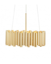 Lampa wisząca Level Gold 108047 Markslojd złoty oprawa wisząca w stylu design