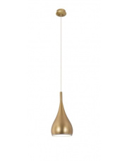 Lampa wisząca Vigo I w kolorze złoty mat P0437 MaxLight