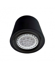 LAMPA SUFITOWA TUBO BLACK 1xAR111 (BEZ ŻARÓWKI)