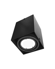 LAMPA SUFITOWA BLOCCO CZARNA 1x7W GU10 LED