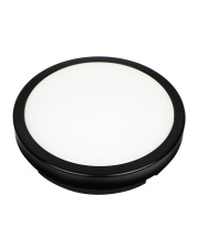 PLAFON LED 18W 3000K CZARNY IP65